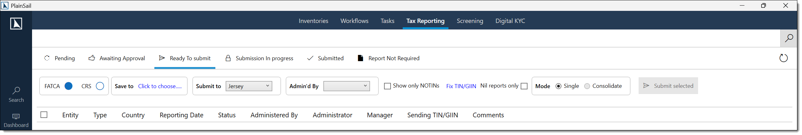 Tax submissions ready to submit
