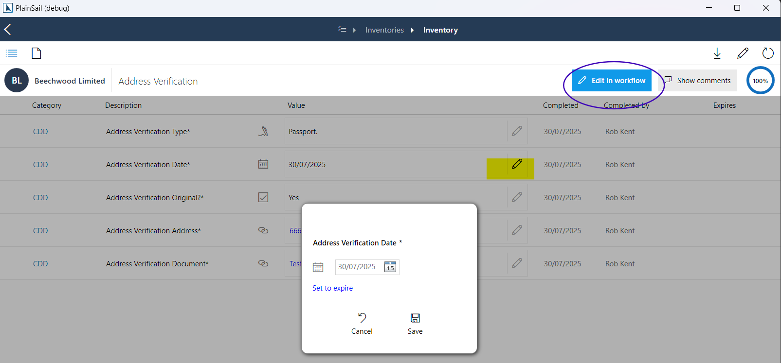 Field is editable because of skip approval rule